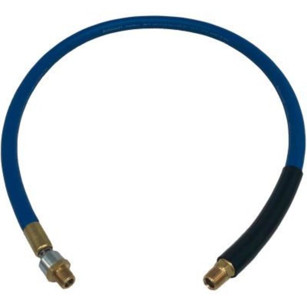 Alliance Hose & Rubber Co Alliance Hose Thermoplastic Snubber Hose 3/8" x 60" With 1/4" Male & Male Swivel F503830-05MMS